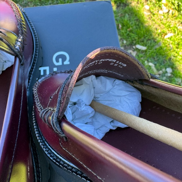 G.H. Bass Whitney Weejuns Super Lug Sole Penny Loafer - Picture 14 of 14